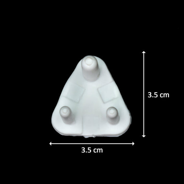 6134 Baby Safety Small Electrical Socket Cover, Outlet Plug Protector (Pack of 100 Pcs)