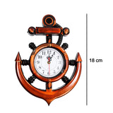 4931 Anchor Wall Clock for Home (Moq :- 24 Pcs) DeoDap