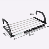 4649 Adjustable Folding Clothes Steel Drying Racks Hanger