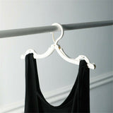 1432 Portable & Foldable Multicolor Plastic Hangers (1pc) - DeoDap