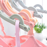 1432 Portable & Foldable Multicolor Plastic Hangers (1pc) - DeoDap