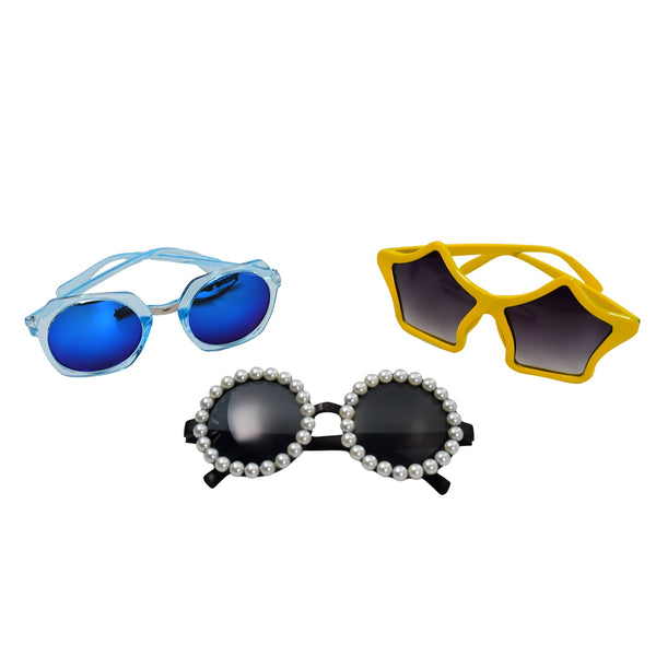 4951 1Pc Mix frame Sunglasses for men and women. Multi color and Different shape and design. (Moq - 3pc) DeoDap