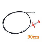 1632 Metal Wire Brush Hand Kitchen Sink Cleaning Hook Sewer Dredging Device - DeoDap