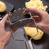 0750_Stainless Steel Hand Masher (Mash for Dal/Vegetable/Potato/Baby Food/pav bhaji DeoDap