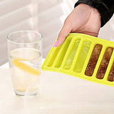 3303 Silicone Kitkat Shape Chocolate Mould, Stick Shape ice-Cube Tray for Water Bottle 1 Pc (Randon Color)