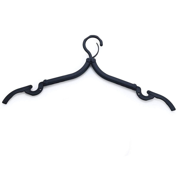 1432 Portable & Foldable Multicolor Plastic Hangers (1pc) - DeoDap