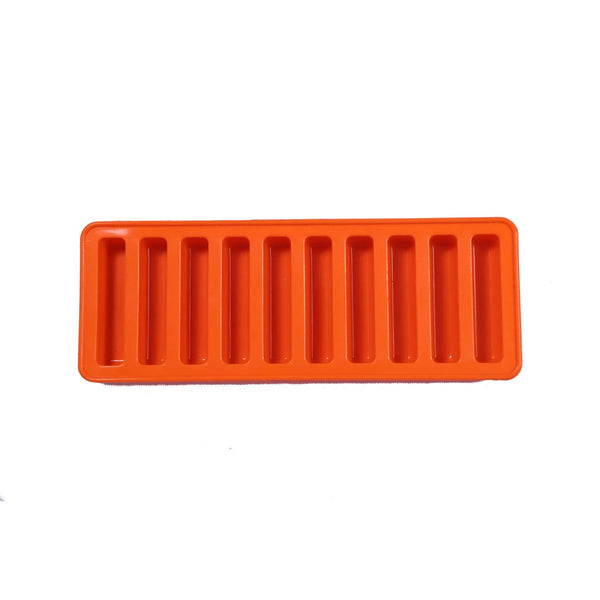 3303 Silicone Kitkat Shape Chocolate Mould, Stick Shape ice-Cube Tray for Water Bottle 1 Pc (Randon Color)