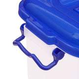 3719 Plastic Container with Side Lock-Handle for Flour, Pulses, Cereal, Atta, Rice, Snacks Etc (11 KG)