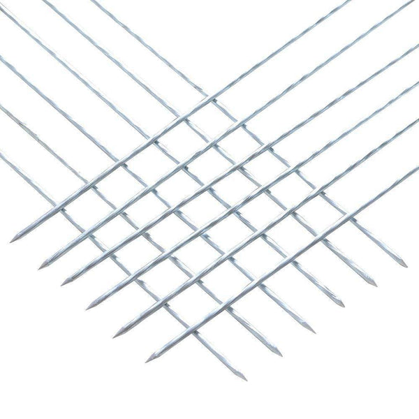 2224 BBQ Tandoor Skewers Grill Sticks for Barbecue (Pack of 12)