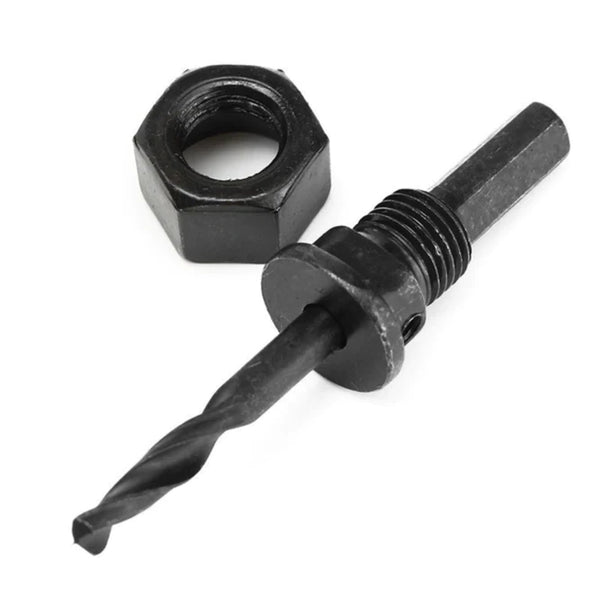 0428 Wood Hole Saw Cutting Set (11 pcs, 19-64mm, Multicolour)