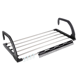 4649 Adjustable Folding Clothes Steel Drying Racks Hanger