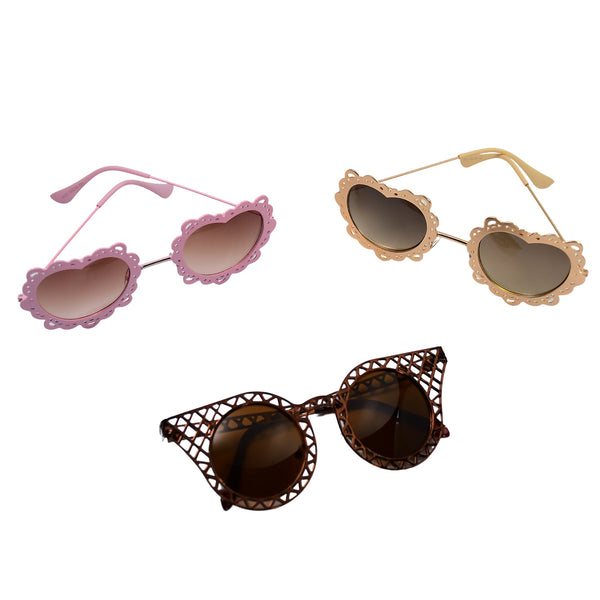 4951 1Pc Mix frame Sunglasses for men and women. Multi color and Different shape and design. (Moq - 3pc) DeoDap