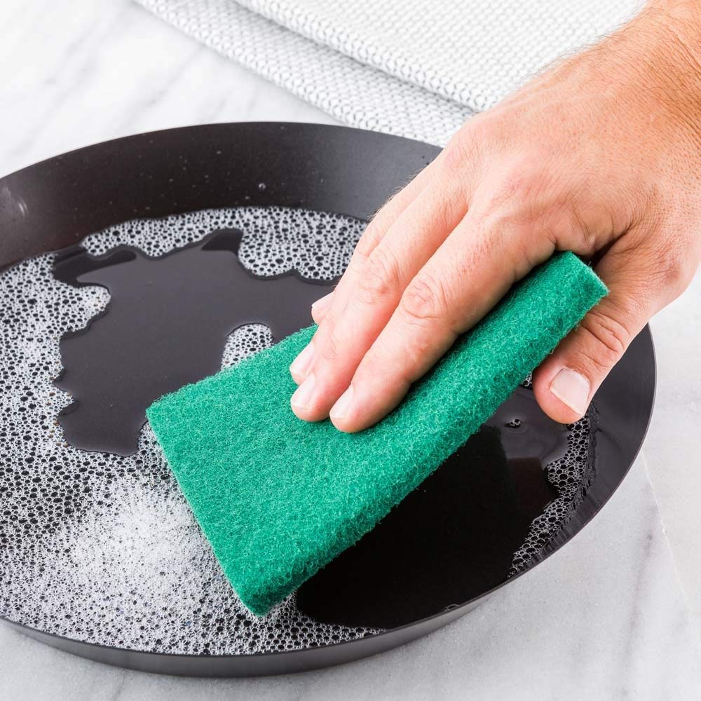 Multi-Purpose Scrub Sponges for Kitchen by Scrub- It - Non-Scratch Microfiber Sponge Along with Heavy Duty Scouring Power - Effortless Cleaning of