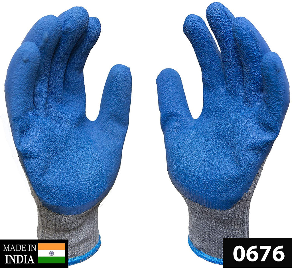Heavy duty hot sale rubber work gloves