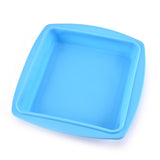 3317 Silicone Square Pan Cake Mould   Non-Stick makeing and  Bakeware Pan Cake for making different Homemade Item Reusable Food-Grade, 10x10 Inch (Pack of 1)