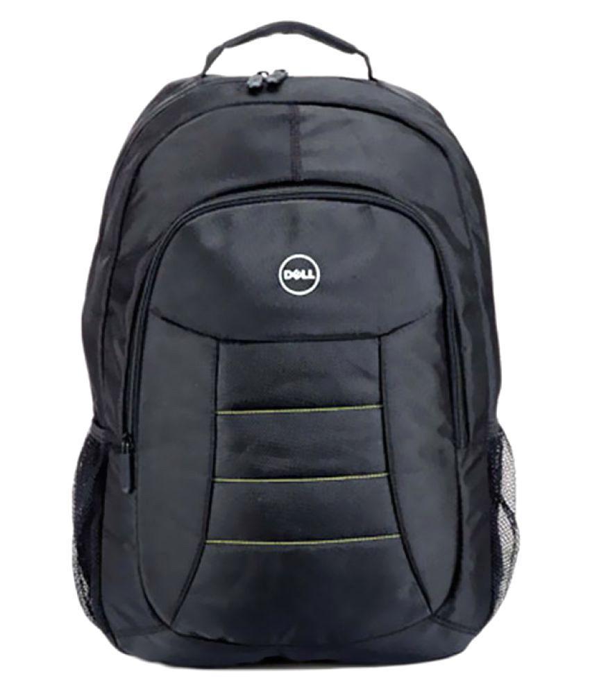 0276 Dell Polyester Black Laptop Bag - Main Image