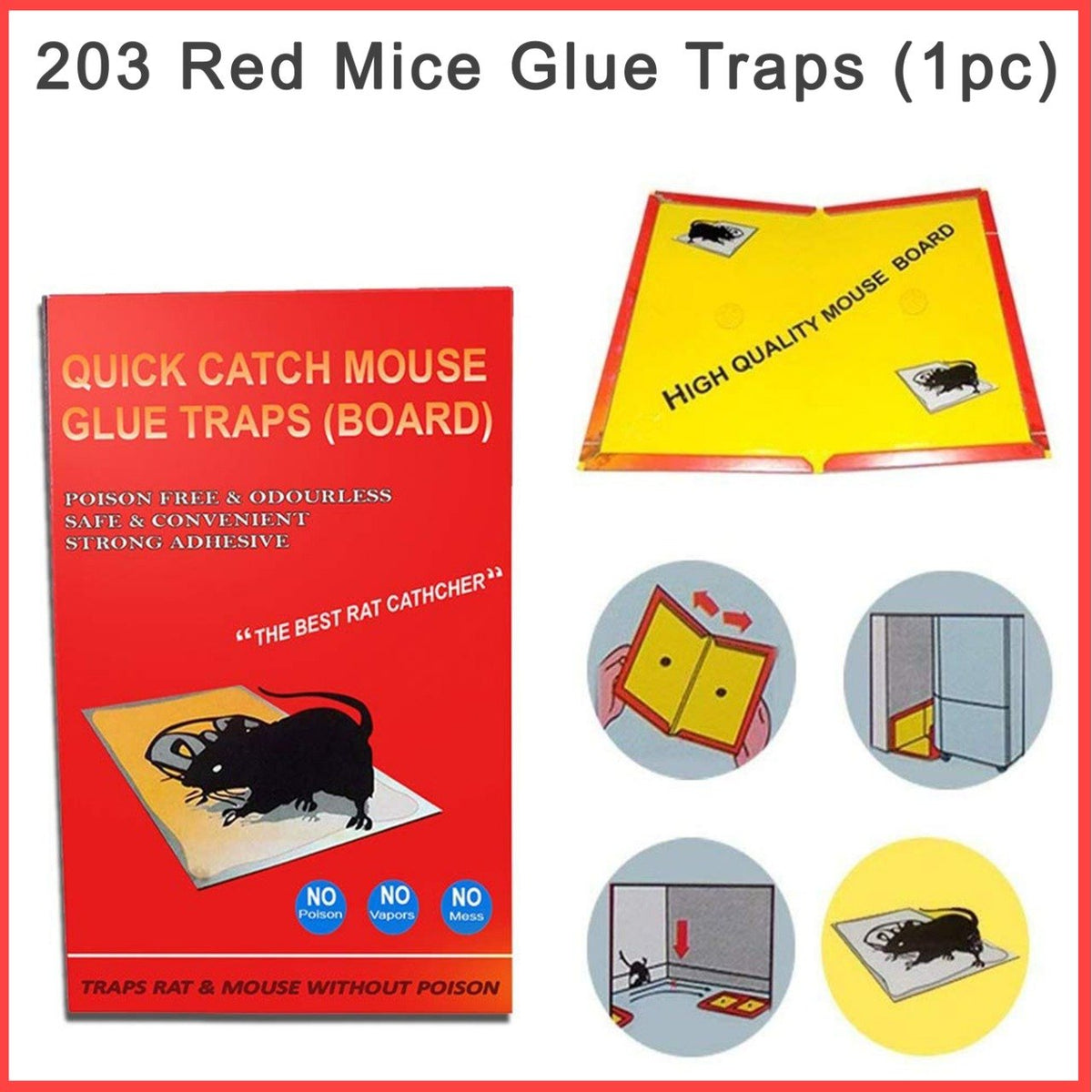 MKC Mouse Trap Glue Pad