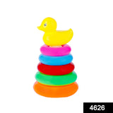 4626 Plastic Baby Kids Teddy Stacking Ring Jumbo Stack Up Educational Toy - DeoDap