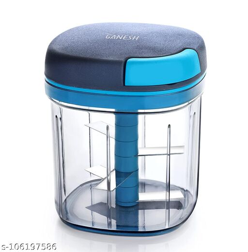 8107 Ganesh Master Chopper with 5 Stainless Steel Blades, XL Large Jumbo Chopper (900 Ml) DeoDap