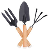 0542 Gardening Tools - Hand Cultivator, Big Trowel, Garden Fork (Set of 3)