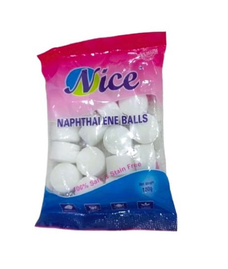 AM0500 Pure Quality Naphthalene Balls (White) 100 Grams