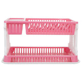 11952 Plastic Kitchen Organizer Rack with Water Storing Tray