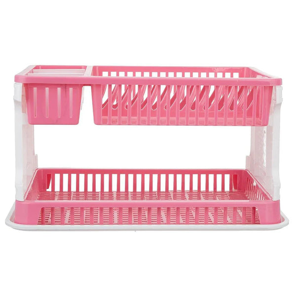 11952 Plastic Kitchen Organizer Rack with Water Storing Tray