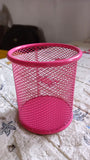 7991 Metal Mesh Pen Holder for Desk (1 Pc): Pen Stand, Pencil Organizer, Stationery Storage