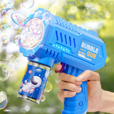 AM6453 Automatic Bubble Gun - Battery Operated - Leakproof Design for Kids