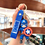 AM6052 Premium 3D Rubber Keychain & Keyrings (Multidesign)-Creative Cartoon Keychain