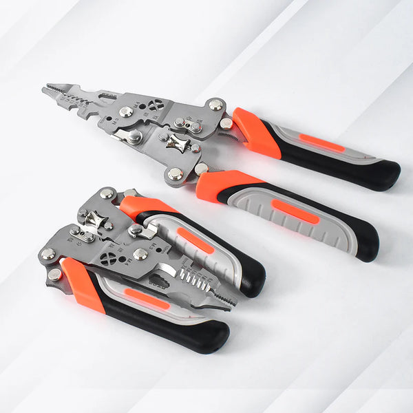 15308 8 in 1 Wire Stripper Pliers, Soft Grip