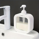 6870 Snap sink Dispenser Plastic Clear Empty Pump Lotion Bottles (1 Set)