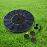 8603 Fast Fountain by Pocket Hose - Solar-Powered - Instantly Adds a Water Feature Virtually Anywhere - 5 Spray Modes - No Installation or Batteries Required - Great for Bird Baths, Pools, Pond & More (1 Pc)