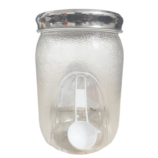 3989 Plastic Transperant Pet Jar 2400 Ml