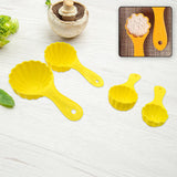 5559 Plastic Kitchen Tool Mould / Ladoo Mould Spoon Ladoo Making Spoon Set for Kitchen Multipurpose, Plastic Ladoo Mold For Making Different Variety of Ladoo (4 Pcs Set)