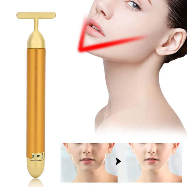 8363 Golden Energy Face Massager (1 Pc)