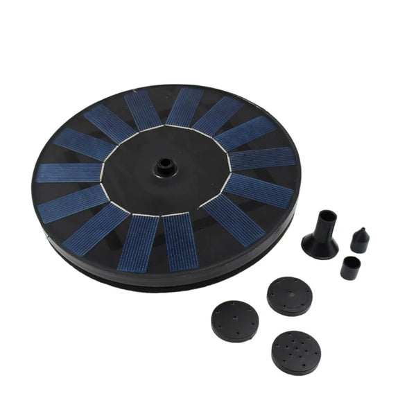 8603 Fast Fountain by Pocket Hose - Solar-Powered - Instantly Adds a Water Feature Virtually Anywhere - 5 Spray Modes - No Installation or Batteries Required - Great for Bird Baths, Pools, Pond & More (1 Pc)