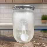 3987 Plastic Transperant Pet Jar 500 Ml