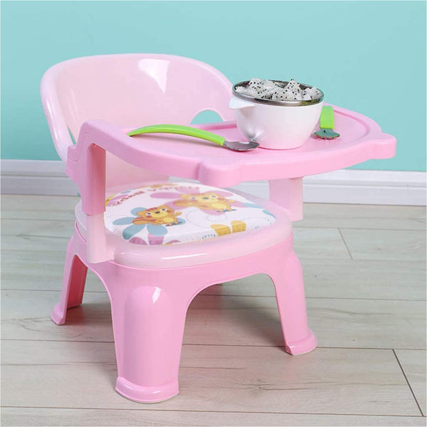 3183 Durable Plastic Baby Chair with Tray for Kids