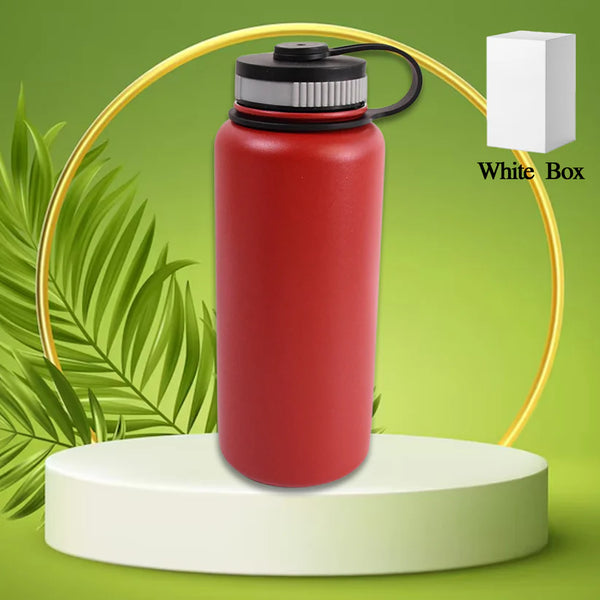 9803 SS Double Wall Vacuum-Insulated Drink Water Bottle (1000 ML / Mix Color)