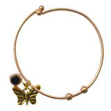 AM1070 Butterfly Heart Hand Bracelet for Girls and Women