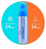 AM2425 Infinity Gallops Vacuum Insulated Stainless Steel Bottle Perfect for 24 hours Hot and Cold  750ml