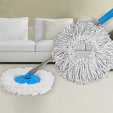 4211 Round Shape Microfiber Spin Mop Replacement Head Refill (1 Pc)