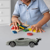 4495 Metal Mini Car Toy, Free Wheel Toy Vehicle (Multicolor / 1 Pc)