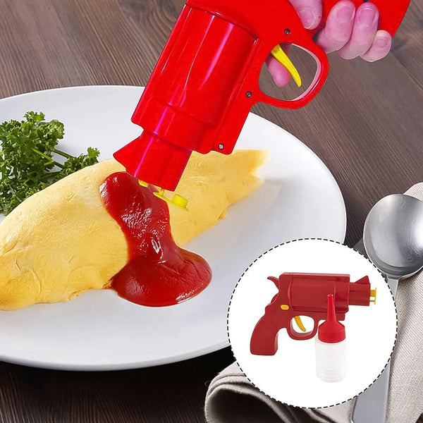 12028 Ketchup Dispenser Mustard Bottle Gun (1 Pc)