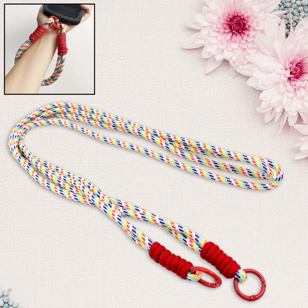 12951 Universal lanyard for phone, Cross-body Cell Phone Lanyard With All Smartphones (1 pc / 52 Inch / Multicolor)