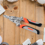 15308 8 in 1 Wire Stripper Pliers, Soft Grip