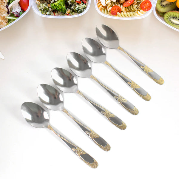 10308 Stainless Steel Table Spoons / Baby Spoon  Set of 6