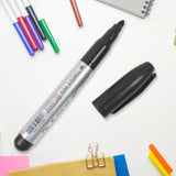 4208 Black Marker used in all kinds of school, college (4 Pcs Set)