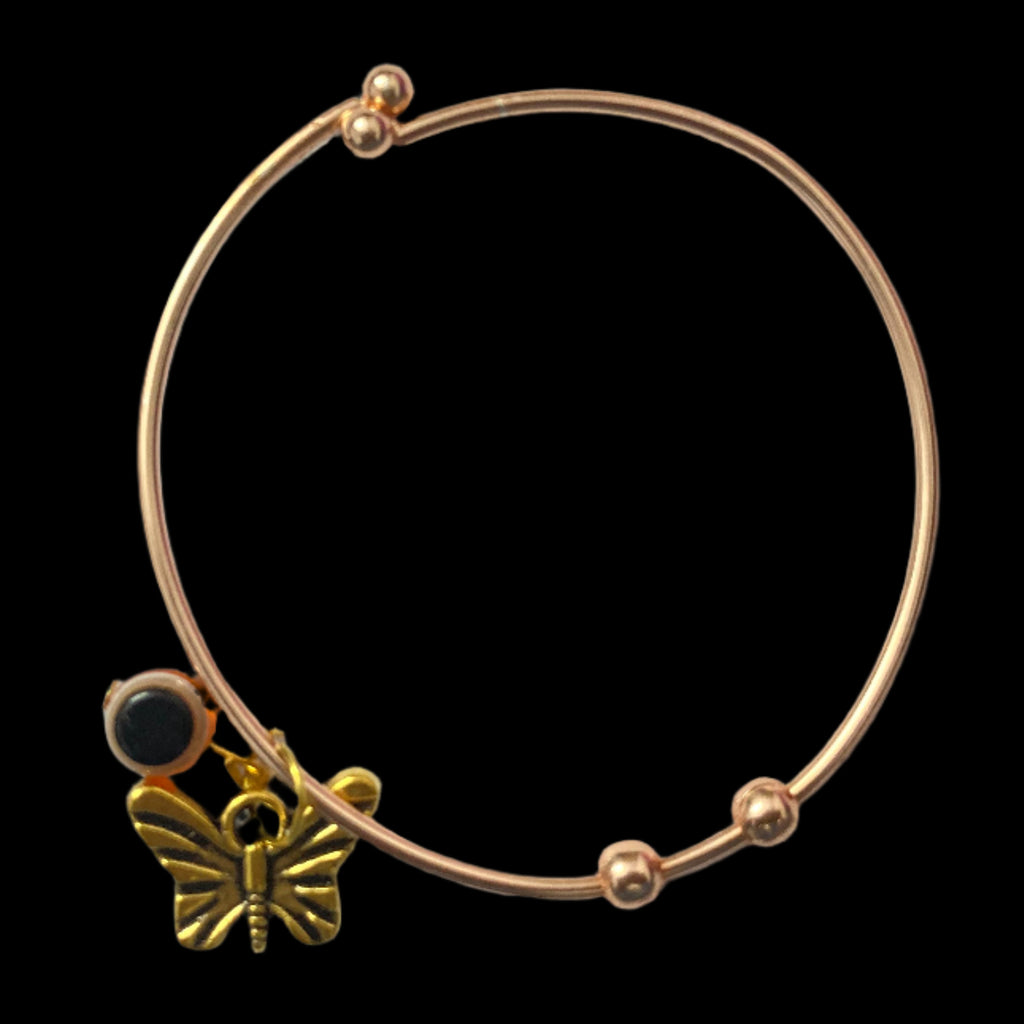 AM1070 Butterfly Heart Hand Bracelet for Girls and Women – Amd-Deodap